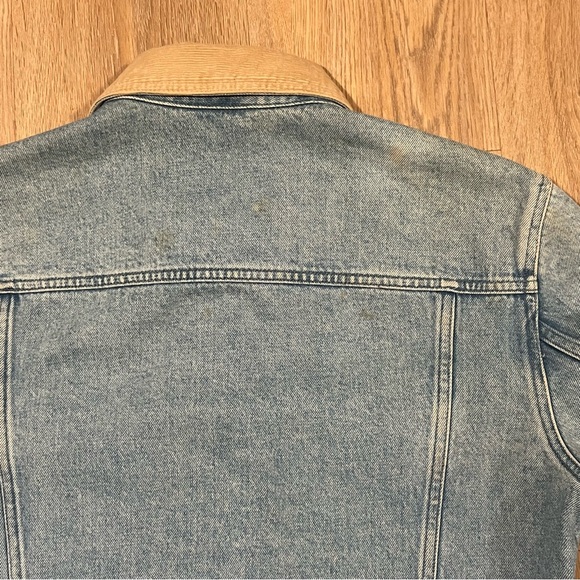 A.P.C. Howl Denim Jacket with Beige Collar size Large - Picture 8 of 10